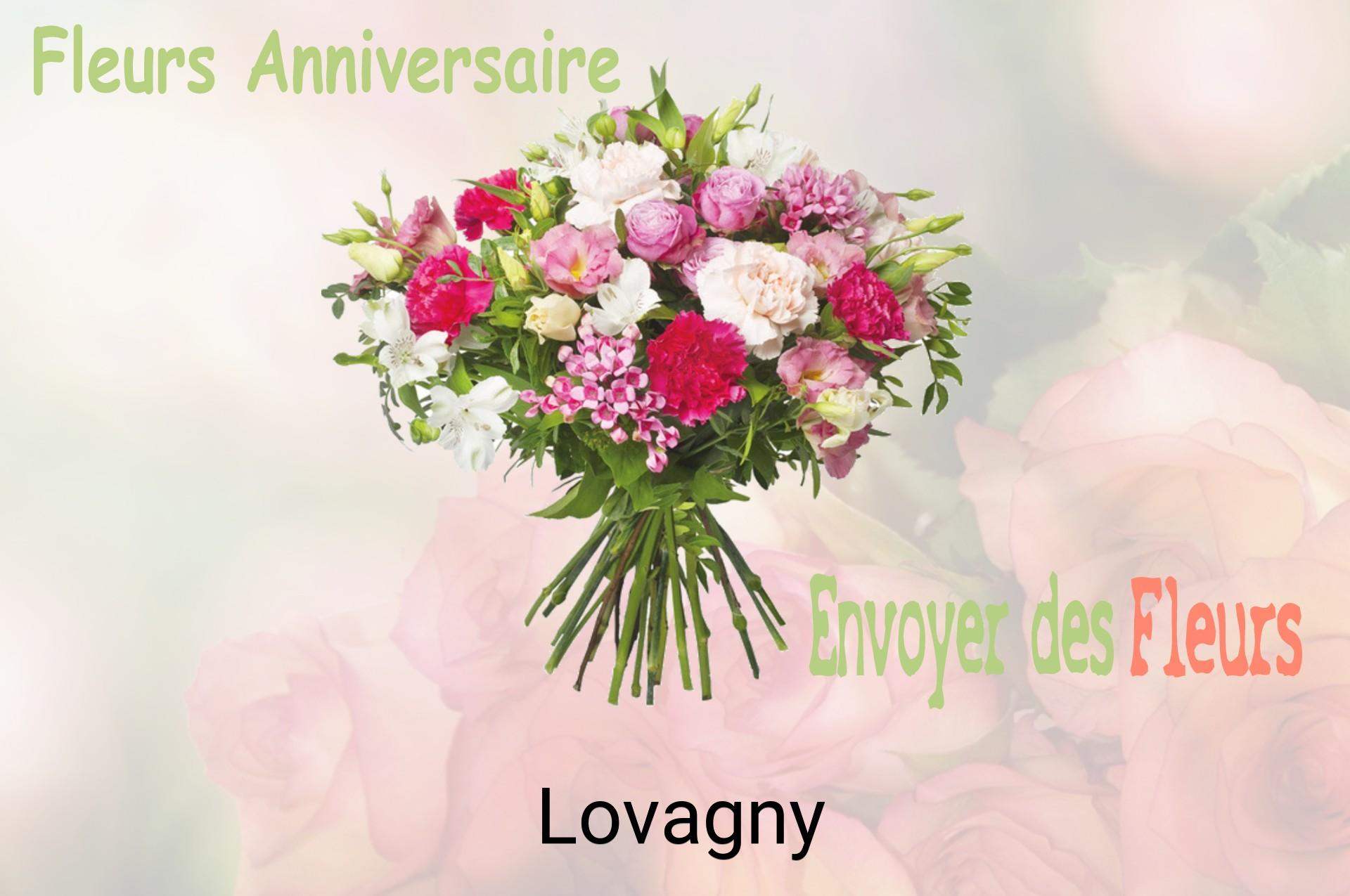 Bouquet de fleurs d’anniversaire livré à Lovagny